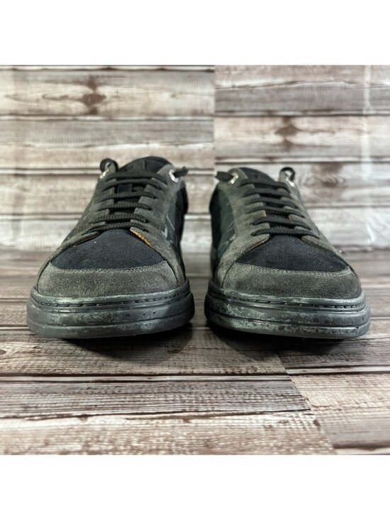 MCM Terrain Lo Monogram Jacquard sneaker Sz 42 US 9 color black grey made Italy main image 5